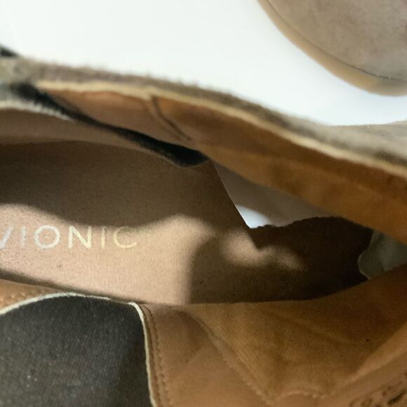 Vionic Gray Paloma Wedge Ankle Boot Women Size 9 - Picture 16 of 16